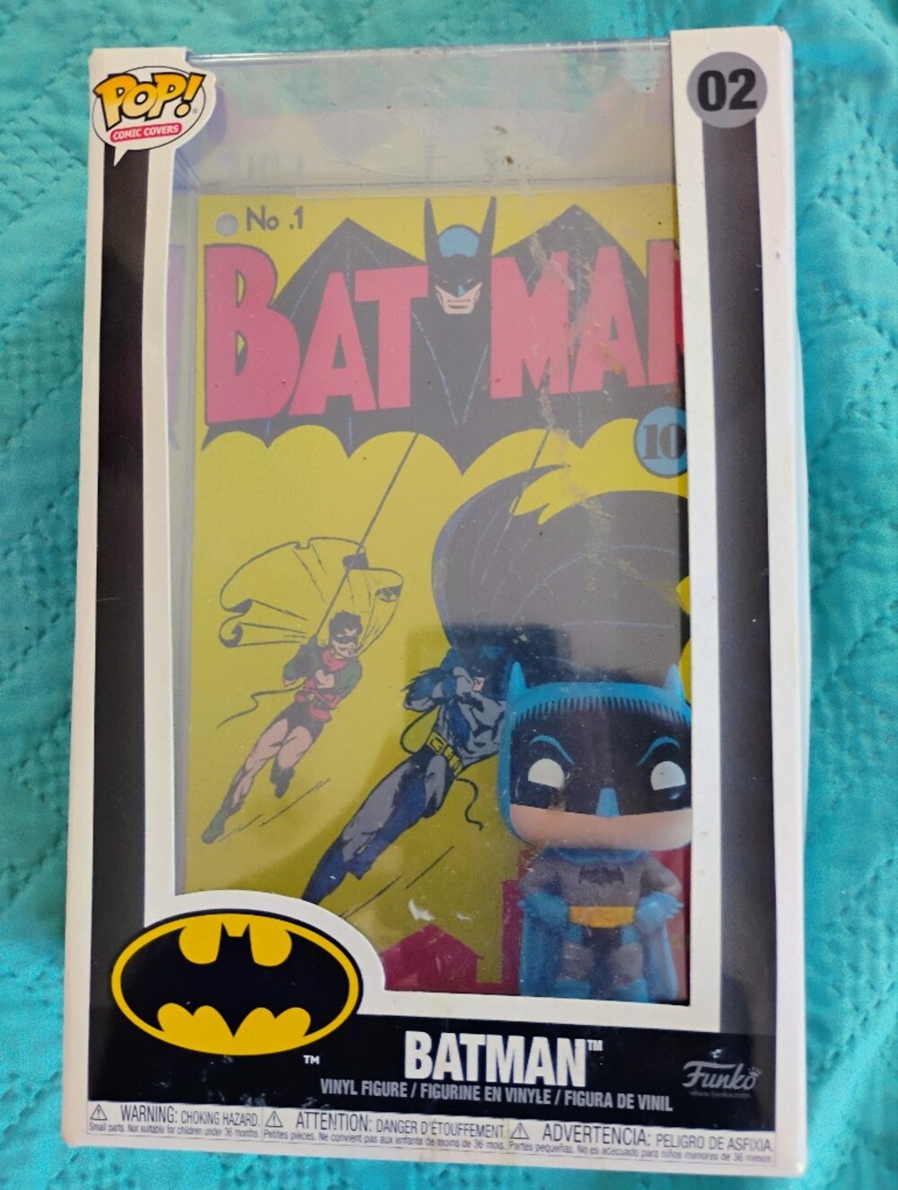 Funko Batman Pop! Vinyl Figure - Blue, Yellow, Black